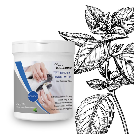PET DENTAL FINGER WIPES™- Zahnreinigungstücher für Haustiere