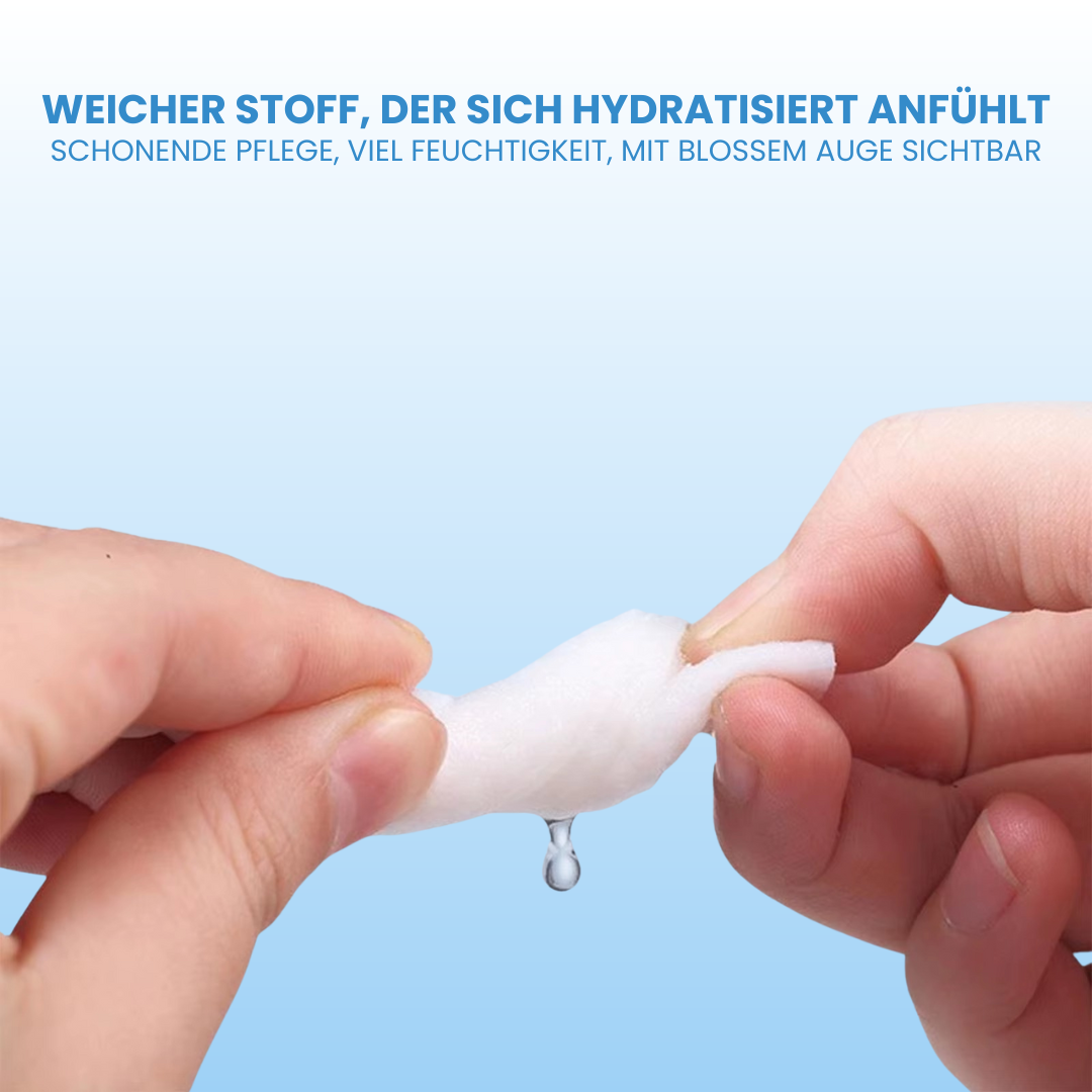 PET DENTAL FINGER WIPES™- Zahnreinigungstücher für Haustiere (modello da usare)